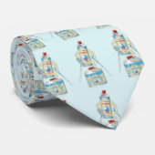 Kamp kachel gasflessen grappig wandelen stropdas (Opgerold)