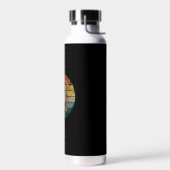 Kamp Kampeer Vuur Retro Waterfles (Links)