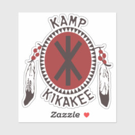 Kamp Kikakee Ernest Gaat naar Kamp geïnspireerde s Sticker