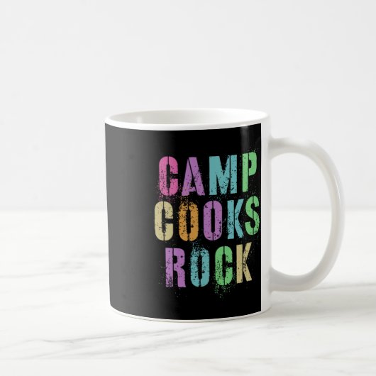 Kamp Koks Rocks Funny Campground Chef Crew Campsi Koffiemok (Rechts)