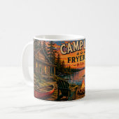 Kamp Leven Fryeburg Maine Koffiemok (Voorkant links)