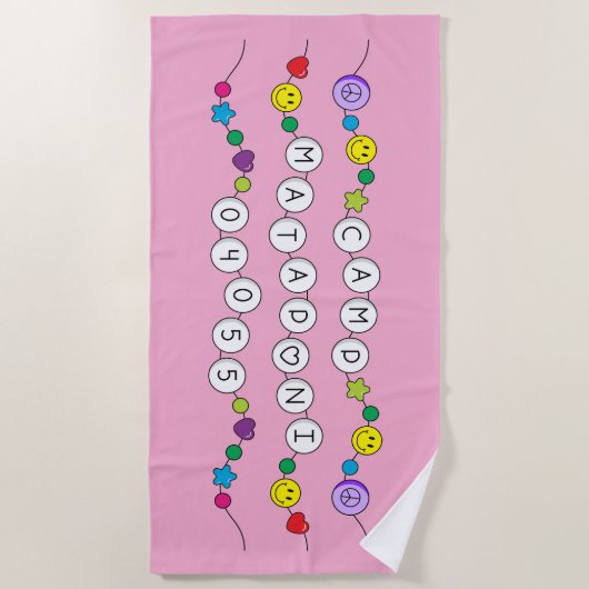 Kamp Mataponi Strandlaken (Voorkant)