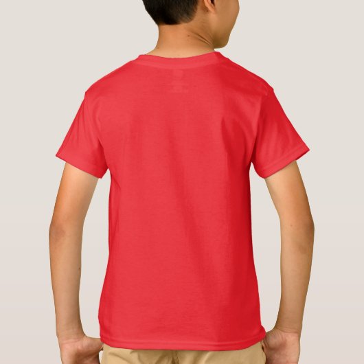 Kamp meer stress minder basic Tri-Blend Shirt (Achterkant)