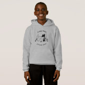 Kamp meer stress minder Hoodie (Voorkant volledig)