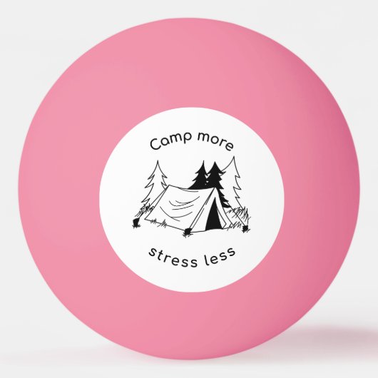 Kamp meer stress minder pingpongbal (Achterkant)