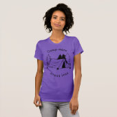 Kamp meer stress minder t-shirt (Voorkant volledig)