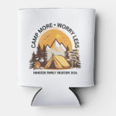 Kamp Meer Zorgen Minder Kamp Blikjeskoeler (Voorkant)