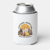 Kamp Meer Zorgen Minder Kamp Blikjeskoeler (Blikje Achterkant)