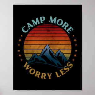 KAMP MEER ZORGEN MINDER POSTER