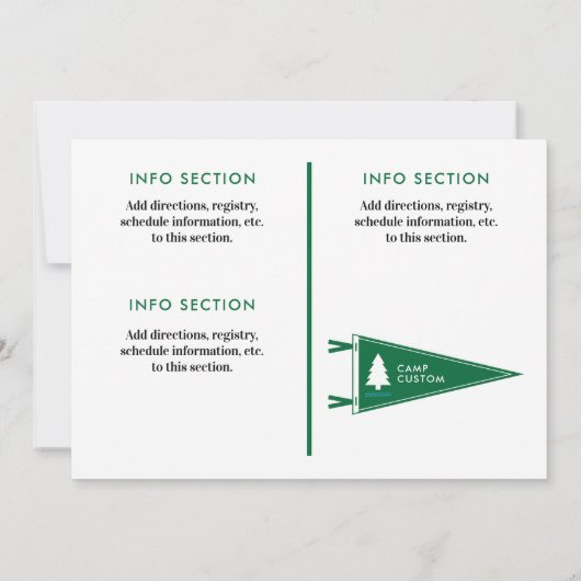 kamp op maat kaart (Achterkant)