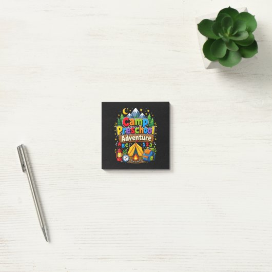 Kamp Peuteravontuur Terug naar school Eerste dag Post-it® Notes (Kantoor)