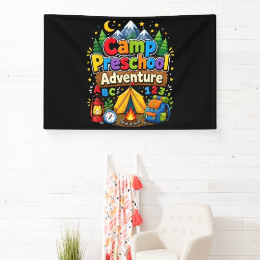 Kamp Peuterspeelzaal Avontuur Terug naar school Ee Spandoek (Insitu)