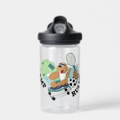 Kamp regels schaatser waterfles (Voorkant)