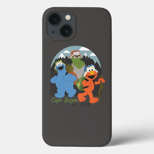 Kamp Sesame Street OPGERICHT 1969 Case-Mate iPhone Case (Achterkant)