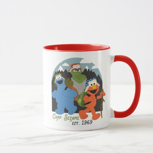 Kamp Sesame Street OPGERICHT 1969 Mok (Rechts)