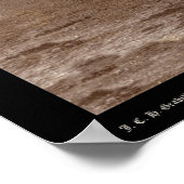 Kamp van de 7e Cavalerie bij Pine Ridge SD 1891 Poster (Hoek)