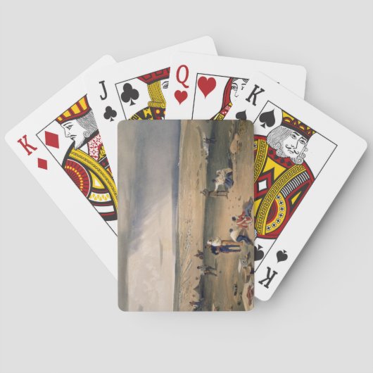 Kamp van de derde divisie, bord van de "Zetel" Pokerkaarten (Achterkant)