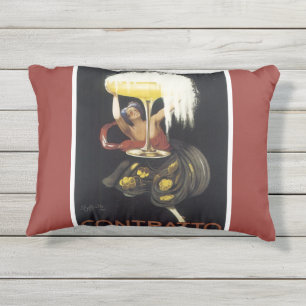  KAMPAGNE-POSTER KUNSTAFDRUKKING "CONTRATTO" BUITENKUSSEN