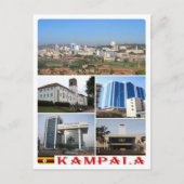 Kampala - Mosaic - Uganda - Briefkaart (Voorkant)