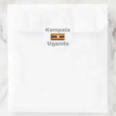 Kampala Ronde Sticker (Tas)