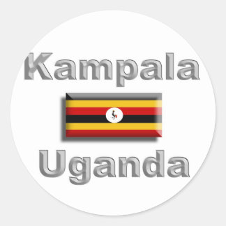 Kampala Ronde Sticker