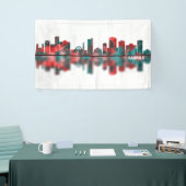 Kampala Skyline Spandoek (Beurs)