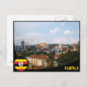 Kampala - Ugandese Briefkaart (Voorkant / Achterkant)