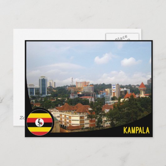 Kampala - Ugandese Briefkaart (Voorkant / Achterkant)
