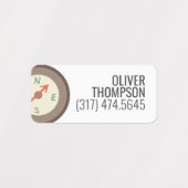 Kampavontuur Kinderen Labels (Design 1)