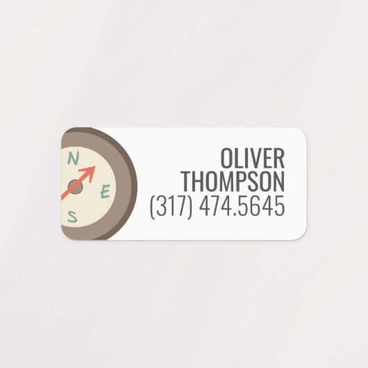 Kampavontuur Kinderen Labels (Design 1)