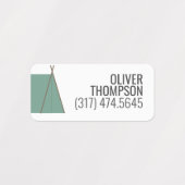 Kampavontuur Kinderen Labels (Design 2)