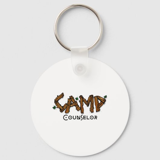 Kampbegeleider - Matching personeel of groepsleide Sleutelhanger (Voorkant)