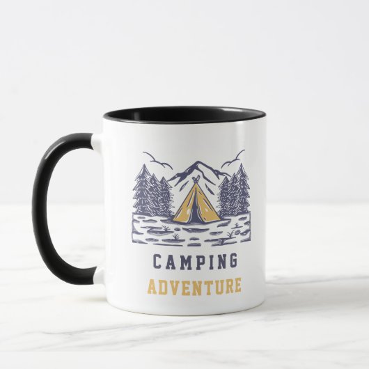 Kampbuiten Koffie | buitenavontuur Mok (Links)