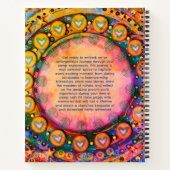 Kampdagboek voor kinderen Kleurig op maat leuk gem Notitieboek (Achterkant)