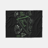 Kampeer Avontuur Kamperen Verloofd Meisjesfeest De Fleece Deken (Voorkant (Horizontaal))