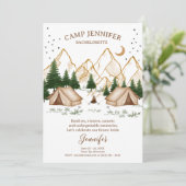 Kampeer Avontuur Weekend voor de Bruid Kaart (Staand voorkant)