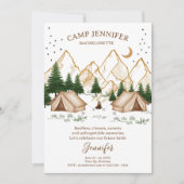 Kampeer Avontuurlijk Weekend voor de Bruid Kaart (Voorkant)