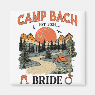 Kampeer Bach Bruid Wandel Kamp Bachelorette Feestj Magneet