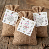 Kampeer Bach Wilderness Bachelorette Feestje Bedankjes Labels