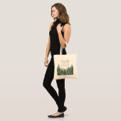 Kampeer Bachelorette Bos Weekend Feest Tote Bag (Voorkant (model))