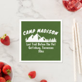 Kampeer Bachelorette Feest Berg Kamperen Ski Bach Servet (Insitu)