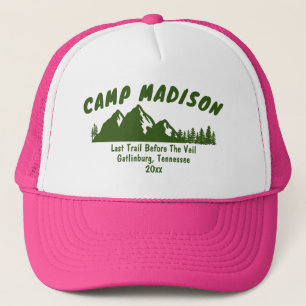 Kampeer Bachelorette Feest Berg Kamperen Wandeltoc Trucker Pet