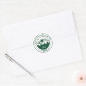 Kampeer Bachelorette Feest Stickers (Envelop)