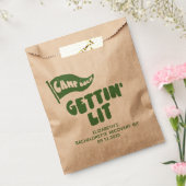 Kampeer Bachelorette Gettin 'Lit Recovery Kit Bedankzakje (Gezegeld)