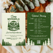 Kampeer Bachelorette Laatste Weekend Reisprogramma Kaart