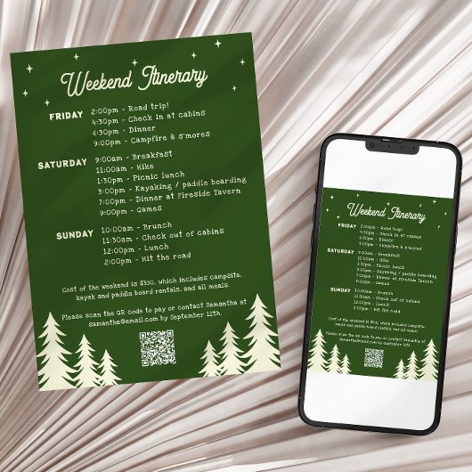 Kampeer Bachelorette Laatste Weekend Traject Itine Kaart