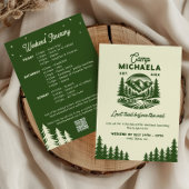 Kampeer Bachelorette Laatste Weekend Traject Itine Kaart