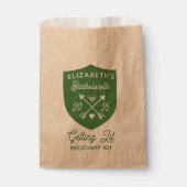 Kampeer Bachelorette Uitgaans Survival Kit Bedankzakje (Voorkant)
