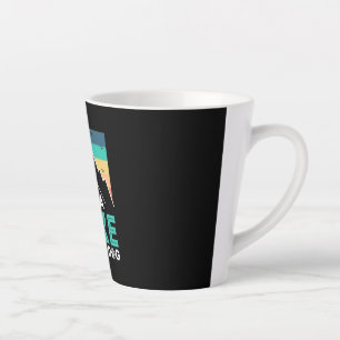 Kampeer Cadeau Ga Op Pad Met Mijn Hond Verjaarda Latte Mok