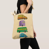 Kampeer caravans tote bag (Dichtbij)